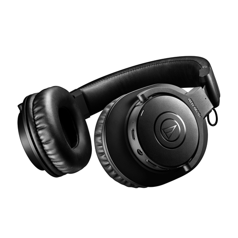 Audífonos Bluetooth Audio-Technica Over-Ear ATH-M20xBT-1