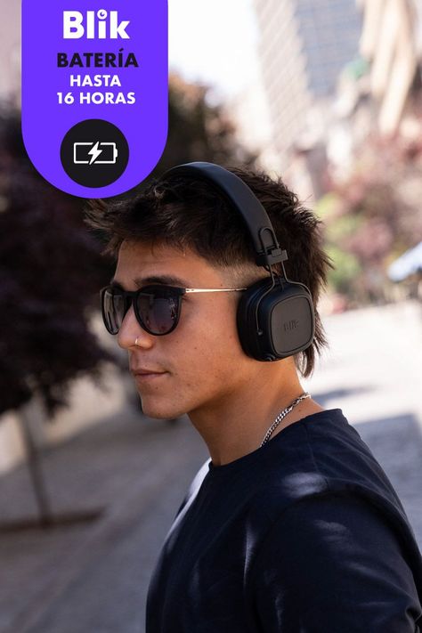 Audífonos Bluetooth Blik Feel250 16 hrs-3