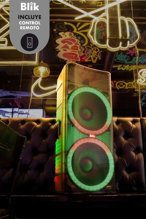 Parlante Bluetooth Karaoke Blik Light360-6