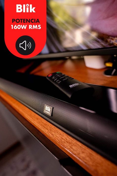 Barra de Sonido 3.1 Bluetooth Blik Surreal160 160W-1