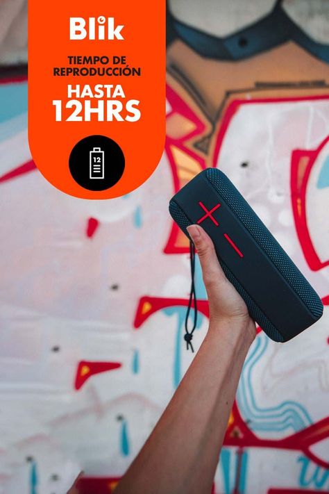 Parlante Bluetooth Blik HYPE Azul-1