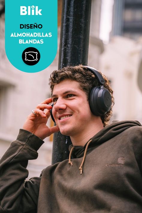 Audífonos Bluetooth Blik Soul900 Cancelación de Ruido 55 Hrs-7