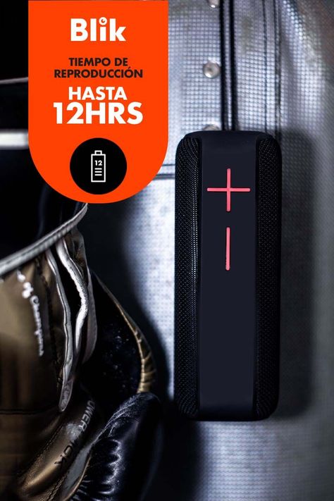 Parlante Bluetooth Blik HYPE Black-1