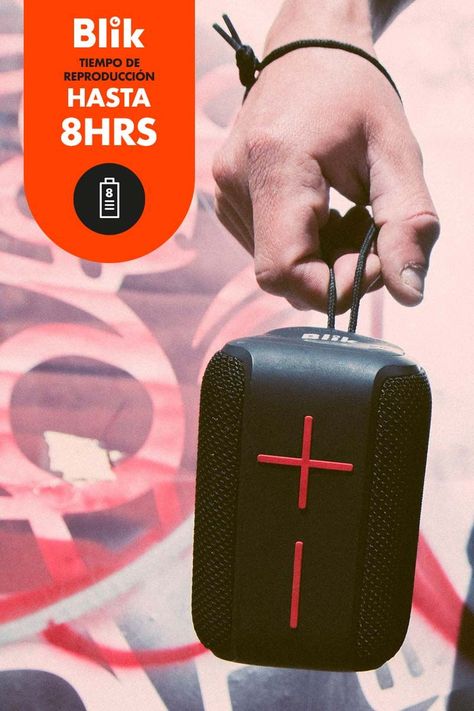 Parlante Bluetooth Blik JOY Negro-2