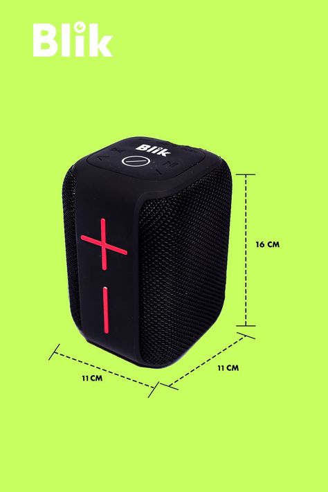 Parlante Bluetooth Blik JOY Negro-5