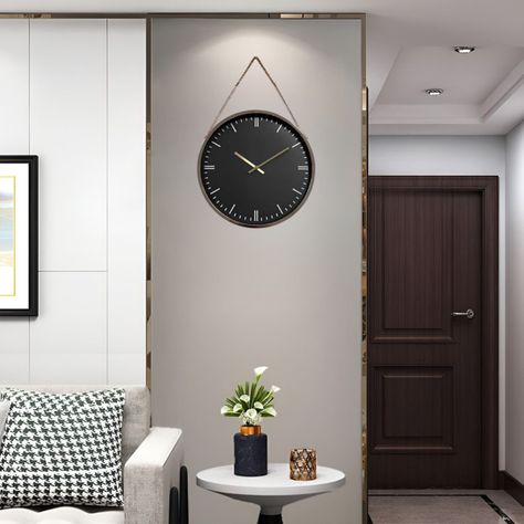 Reloj Pared Analógico Decorativo Moderno Elegante Jhn-7