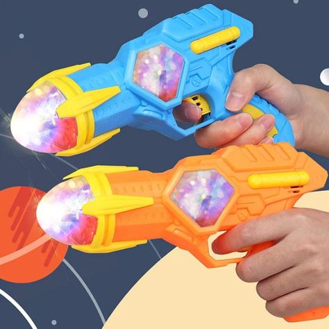 Set 2 Juguetes Pistola Luces Led Sonidos Divertido Niños Lau-3