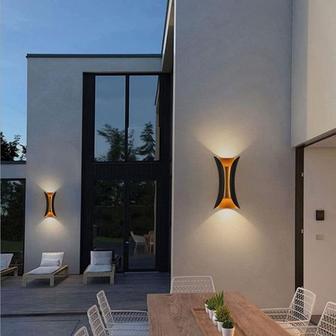 Aplique Moderno Hiperbola Lampara LED Poche Pasillo Lau-1