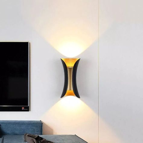 Aplique Moderno Hiperbola Lampara LED Poche Pasillo Lau-9