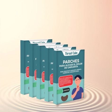 Parches Alivio Instantáneo Tos Dolor Garganta 7 Pack Jhn-4