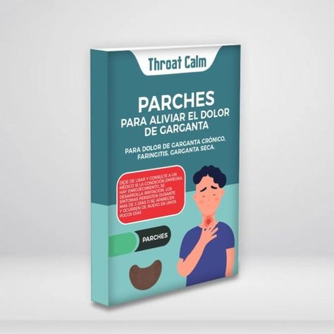 Parches Alivio Instantáneo Tos Dolor Garganta 7 Pack Jhn-6