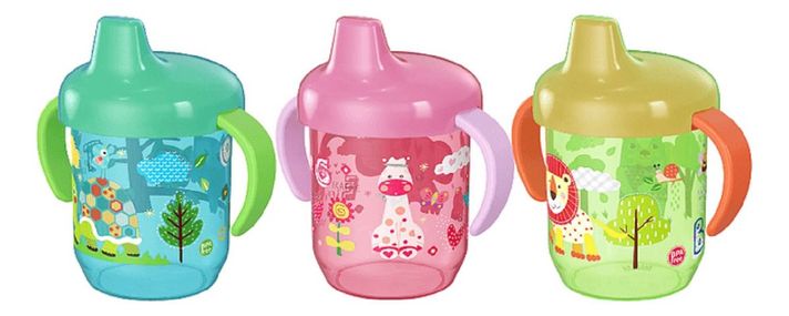 Set 4 Vasos Silicona Antiderrame Entrenador 6M Bebes Lau-0