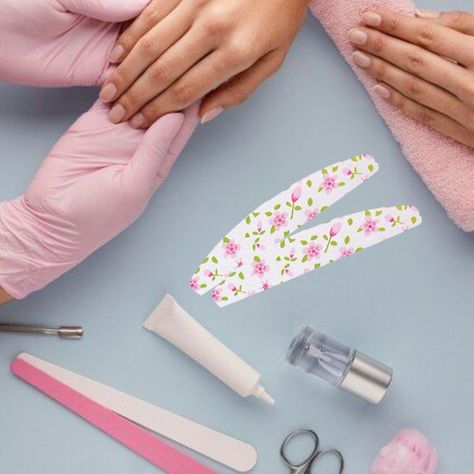 SET 8 LIMAS DE UÑAS MULTIGRANO MANICURE PEDICURE SPA LAU-7