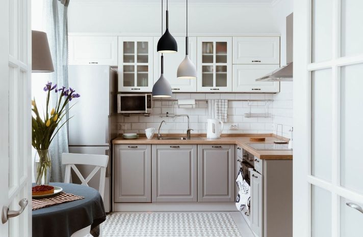 Lampara Colgante Nordica Pantalla Metalica 3 Colores Lau-7