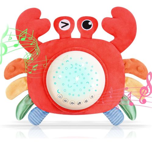 Cangrejo Proyector Musical Sensorial Interactivo Bebé Lau-0