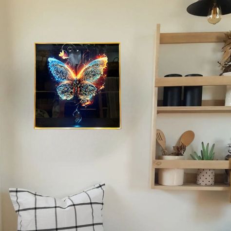 Decoración Pared Moderno Arte Mariposa Pintura Abstracta Jhn-5