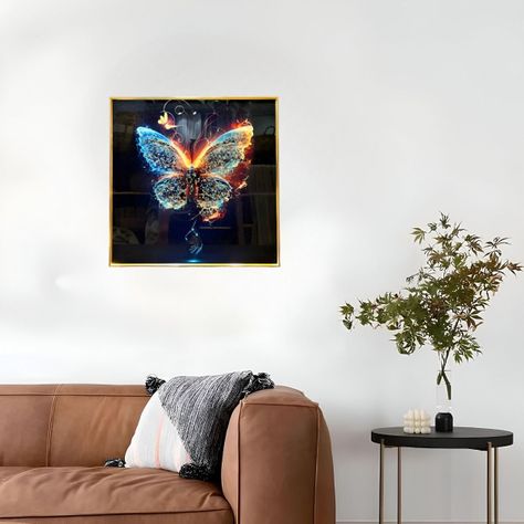Decoración Pared Moderno Arte Mariposa Pintura Abstracta Jhn-8