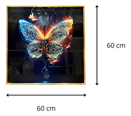 Decoración Pared Moderno Arte Mariposa Pintura Abstracta Jhn-9