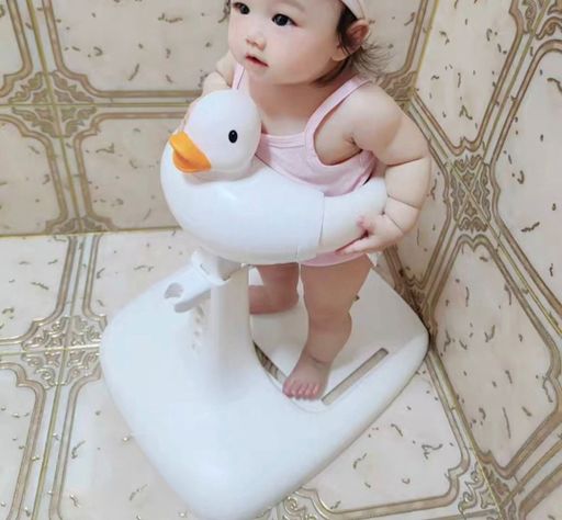 Silla Soporte Ducha Torre Ajustable Pato Niños Pequeños Lau-2