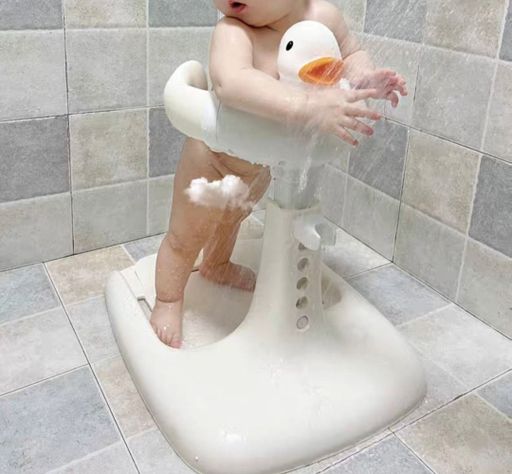 Silla Soporte Ducha Torre Ajustable Pato Niños Pequeños Lau-3