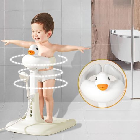 Silla Soporte Ducha Torre Ajustable Pato Niños Pequeños Lau-4