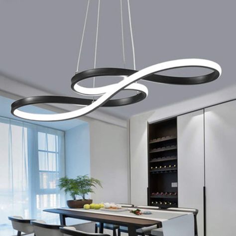 Lámpara Colgante Techo Ajustable Salón Comedor Hogar Lau-1