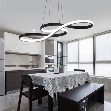 Lámpara Colgante Techo Ajustable Salón Comedor Hogar Lau-8