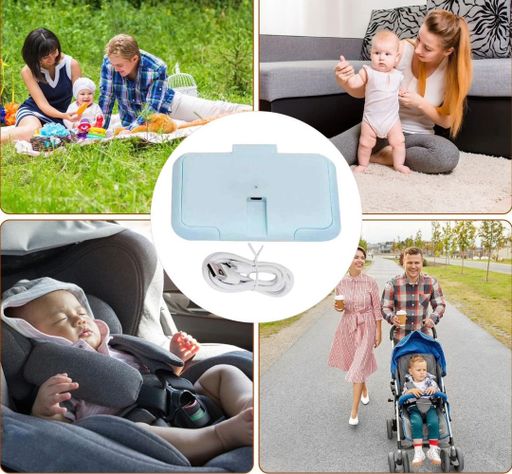 Calentador Toallitas Humedas Bebe Portatil USB Termico Lau-5