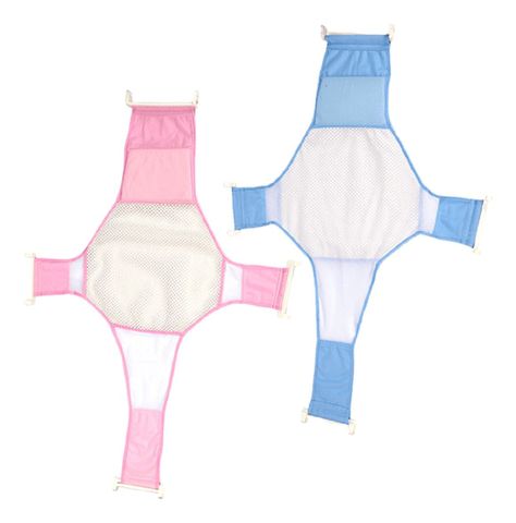 Set 2 Malla Apoyo Tina Asiento Baño Ajustable Bebes Lau-0