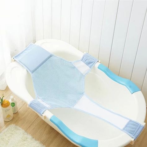 Set 2 Malla Apoyo Tina Asiento Baño Ajustable Bebes Lau-5