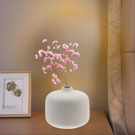 Set 2 Florero Jarrón Cerámica Mesa Adorno Decorativo Jhn-3