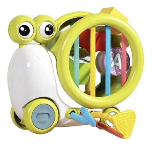 Juguete Caracol Bloque Letras Habilidad Motora Bebes Lau-0