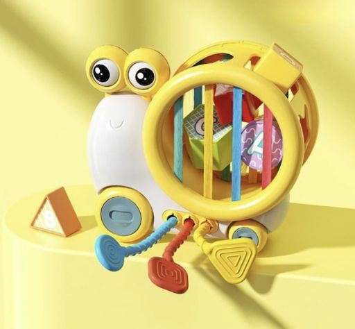 Juguete Caracol Bloque Letras Habilidad Motora Bebes Lau-6
