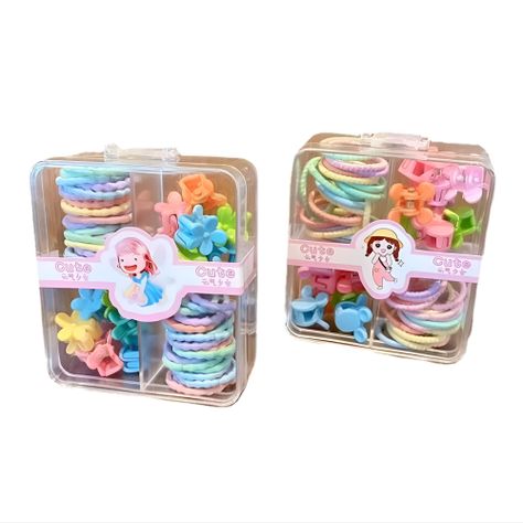 Set de 5 Pack Gomas Pinzas Elásticas Niñas Coleteros Jhn-0