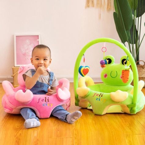 Silla Felpa Extra Suave Cómoda Nido Anticaídas Niños Lau-6