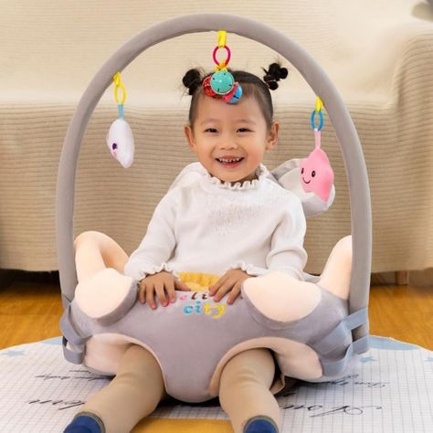 Silla Felpa Extra Suave Cómoda Nido Anticaídas Niños Lau-8