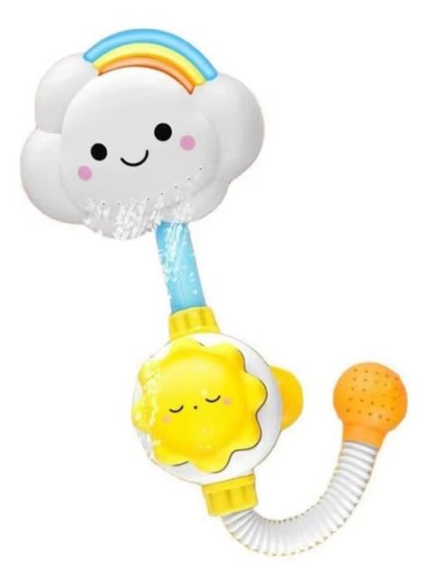 Juguete Baño Ducha Infantil Bañera Nube Bebe Portatil Lau-0