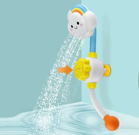 Juguete Baño Ducha Infantil Bañera Nube Bebe Portatil Lau-7