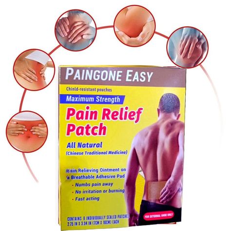 Set 6 Cajas Parches Dolor Alivio Cervical Esguinces Lau-6