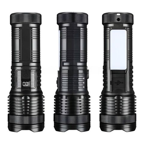 Linterna Alta Potencia Led Portatil Exteriores Lau-1
