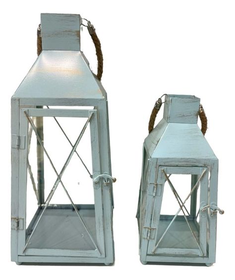 Portavelas Retro Metal Decoración Candelabro 2 Piezas Jhn-0