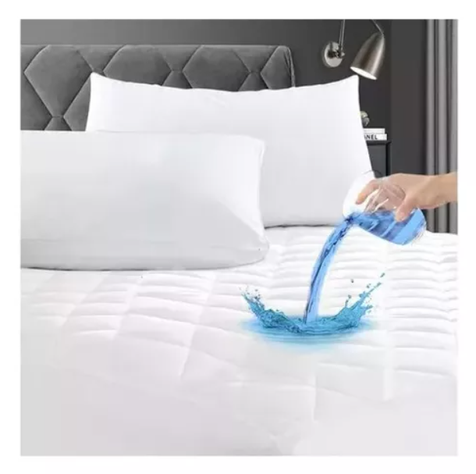 Cubre colchon Impermeable 1.5  plazas -0