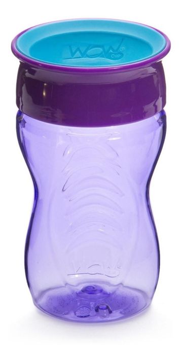 Vaso Para Niños Wow Cup 360 Tritan lila-1