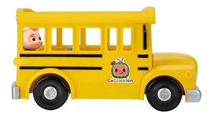 Vehículo De Juguete Bus Escolar Amarillo Cocomelon Jj-4