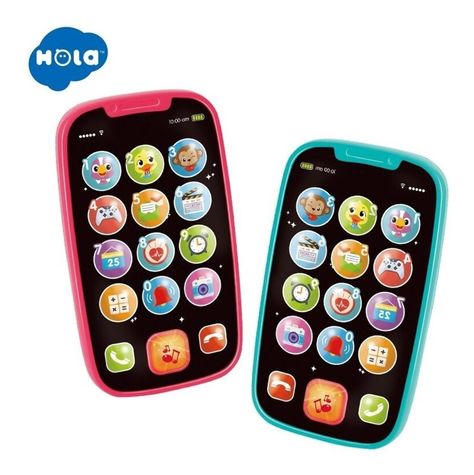 Juguete Mi Primer Smartphone Hola rosa-0