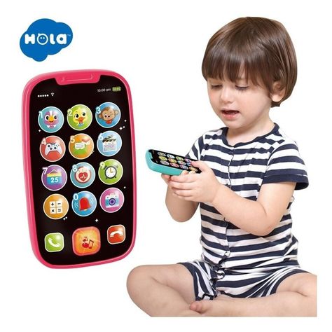 Juguete Mi Primer Smartphone Hola rosa-2