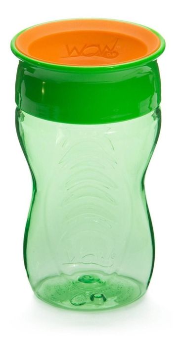 Vaso Para Niños Wow Cup 360 Tritan verde-2