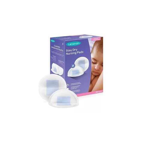 Absorbente De Leche Lansinoh (60 Unidades) Lactancia-0