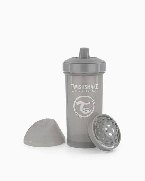 Vaso Twistshake Kid Cup 360 Ml gris-0