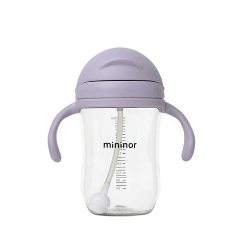 Vaso Con Bombilla Mininor 330 ml lila-1